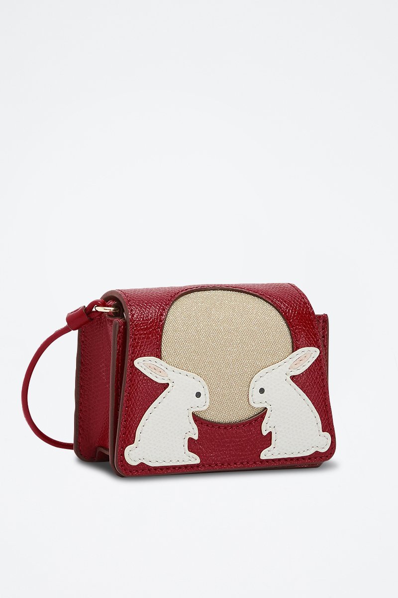 Bandolera de piel - Burdeos