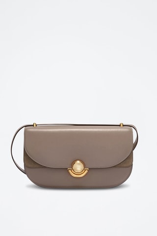 Sac bandoulière en cuir Sfera - Taille S - Mauve