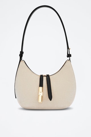 Sac porté épaule Goccia - Taille S - Beige