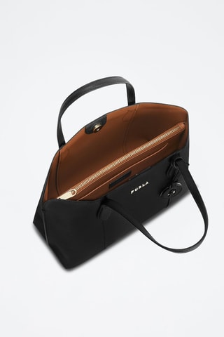 Sac à main en cuir de veau - Noir