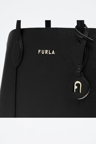 Sac à main en cuir de veau - Noir