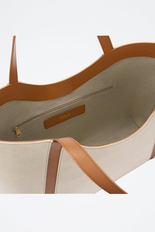 Sac porté épaule Goccia - Taille XL - Beige