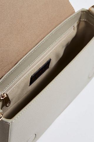 Sac porté épaule en cuir de veau - Beige