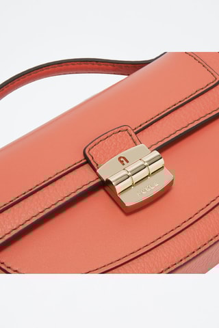 Sac à main en cuir de veau - Orange