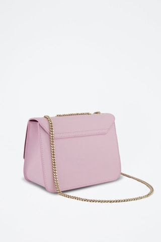 Sac bandoulière en cuir Bella - Rose