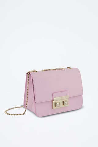 Sac bandoulière en cuir Bella - Rose