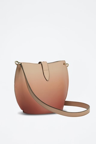 Sac bandoulière en cuir de veau - Beige