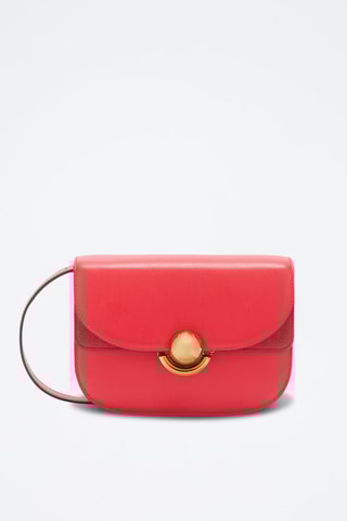 Sac bandoulière en cuir Sfera Mini - Rouge