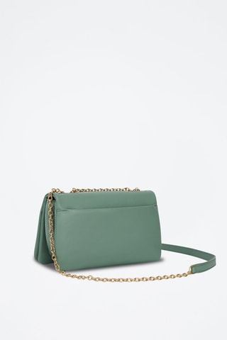 Sac bandoulière en cuir Lulu - Vert