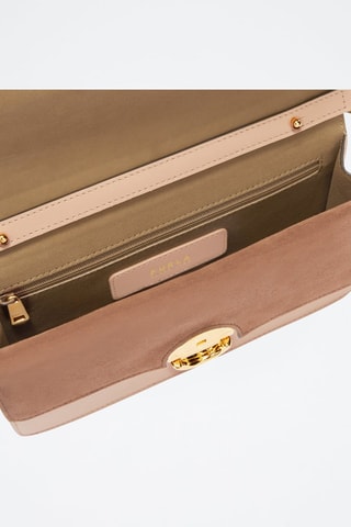 Sac bandoulière en cuir - Vieux rose