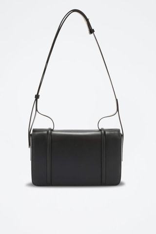 Sac bandoulière en cuir Riva - Taille S - Noir
