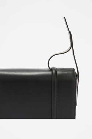 Sac bandoulière en cuir Riva - Taille S - Noir