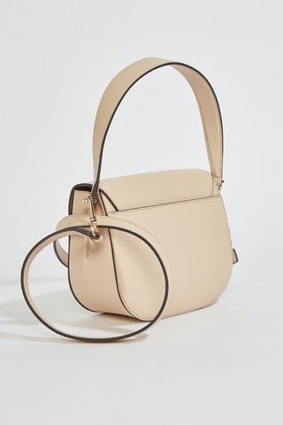 Sac bandoulière en cuir Gardenia Mini - Beige