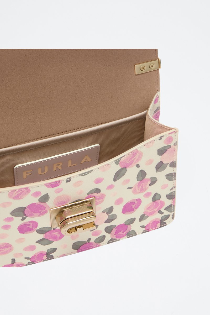 Bandolera de piel 1927 Mini - Rosa