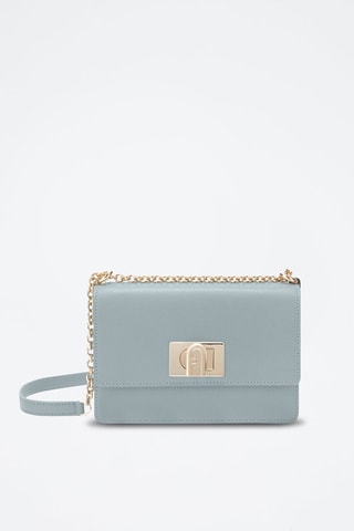 Sac bandoulière en cuir 1927 Mini - Bleu clair