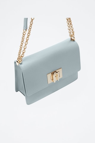 Sac bandoulière en cuir 1927 Mini - Bleu clair