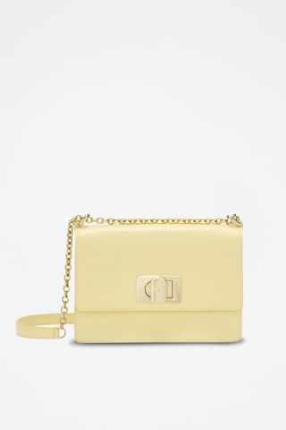 Sac bandoulière en cuir 1927 Mini - Jaune pâle