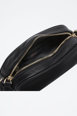 Sac bandoulière en cuir Goccia - Taille S - Noir