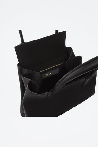 Cabas en cuir Meridiana - Taille M - Noir
