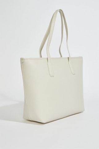 Cabas en cuir CLassic - Taille M - Blanc