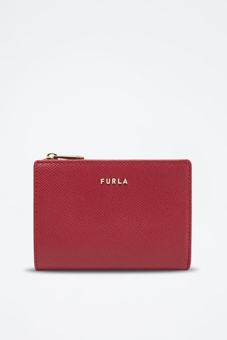 Portefeuille en cuir de veau - Rouge