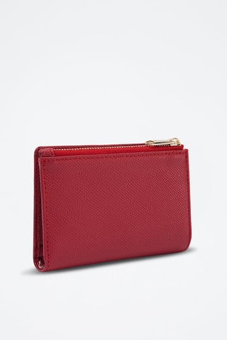 Portefeuille en cuir de veau - Rouge