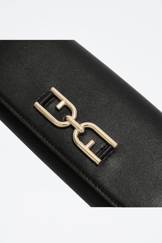 Portefeuille en cuir Meti - Taille XL - Noir