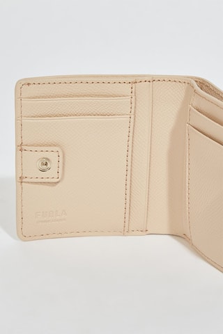 Portefeuille en cuir Gardenia - Taille S - Beige