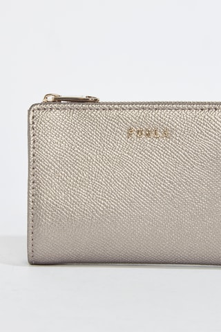 Portefeuille en cuir Classic - Doré