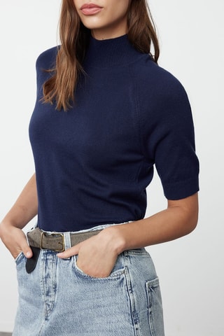 Camisola - Azul-marinho