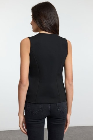 Colete de fato - Preto