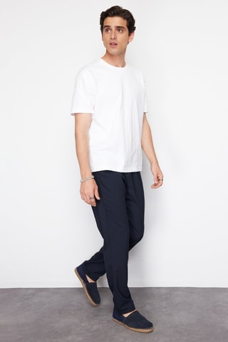 Calças - Azul-marinho