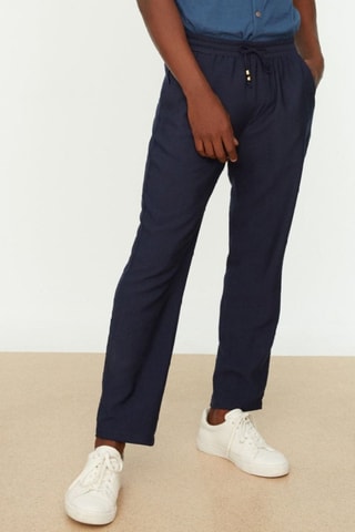 Calças - Azul-marinho