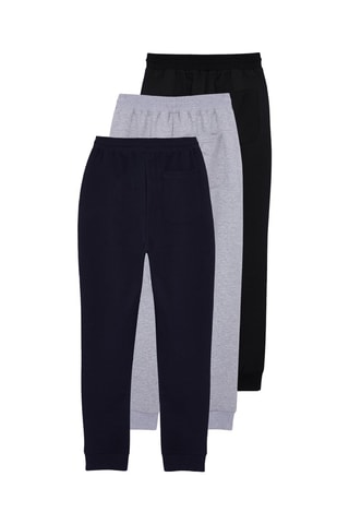 3 calças de treino - Preto