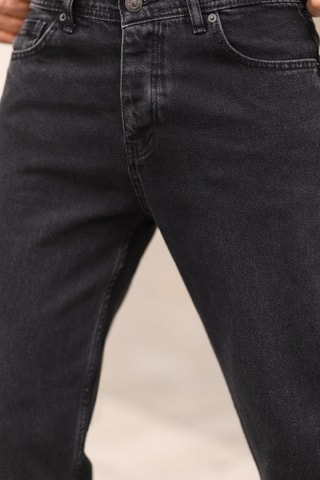 Calças de ganga boyfriend - Preto