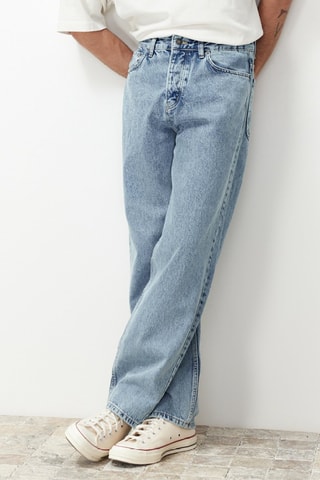 Calças de ganga - Azul-claro