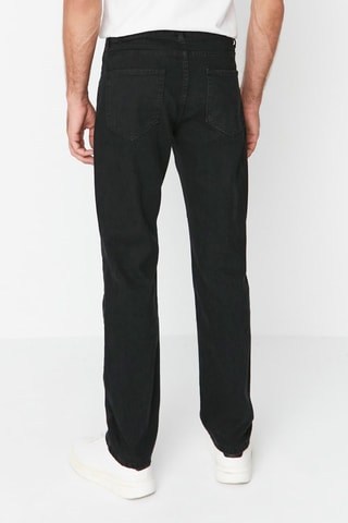 Calças de ganga Preto