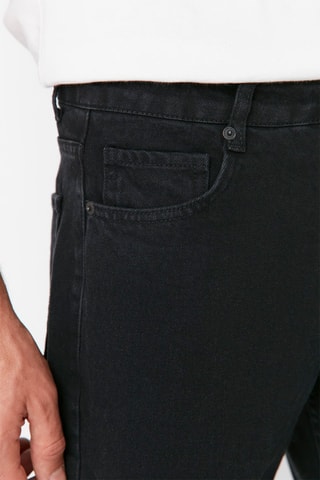 Calças de ganga Preto