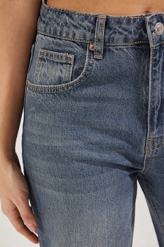 Calças de ganga wide legs - Índigo