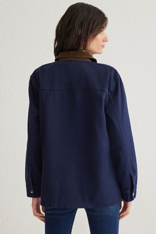 Casaco Oversized - Azul