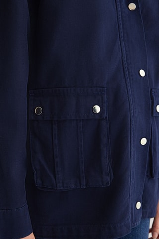 Casaco Oversized - Azul