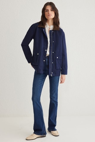 Casaco Oversized - Azul