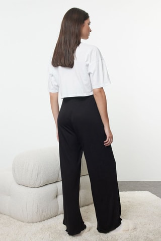 Parte de baixo de pijama - Preto