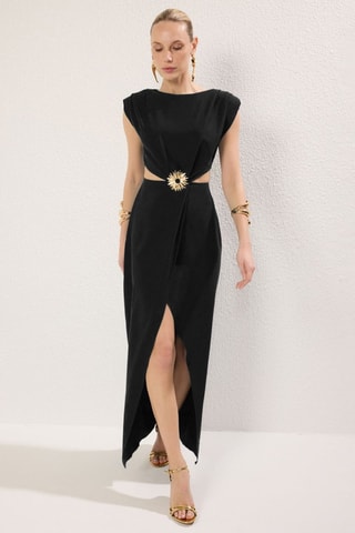 Vestido comprido - Preto