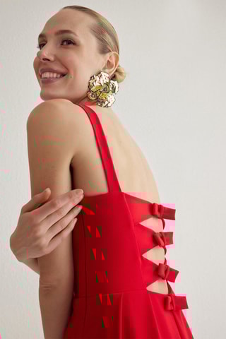 Vestido comprido - Vermelho