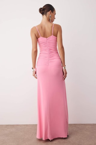 Vestido comprido - Rosa