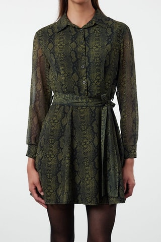 Vestido direito - Verde