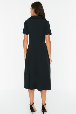 Vestido estilo patinadora - Preto