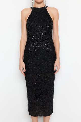 Vestido de noite Preto