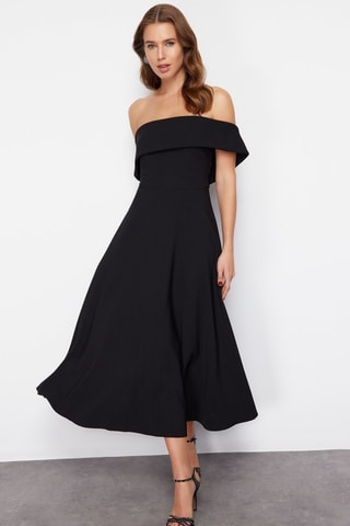 Vestido comprido - Preto